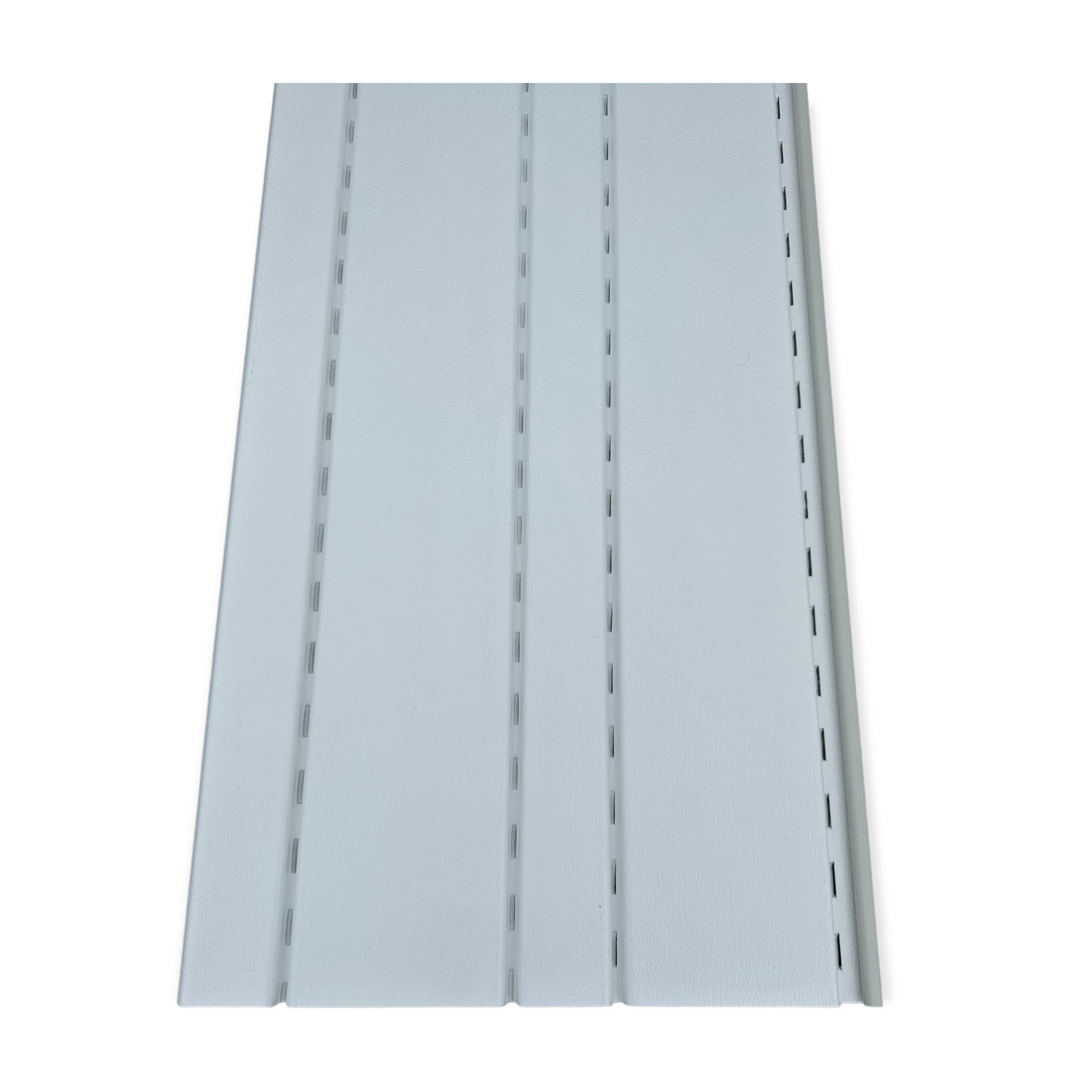 Mobile Home Rustique RIBB Vinyl Skirting White Vented 16" x 28" Panel
